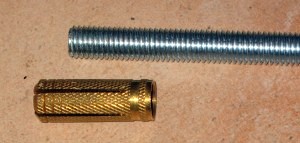 Schwerlastdübel aus Messing