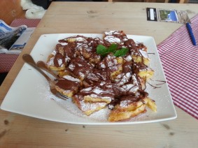 Kaiserschmarrn mit Nutella