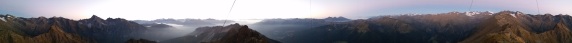 Panorama Wetterspitze Südtirol