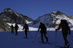 Skitour mit adidas Outdoor und Bergzeit 
