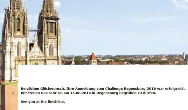 Challengeanmeldung