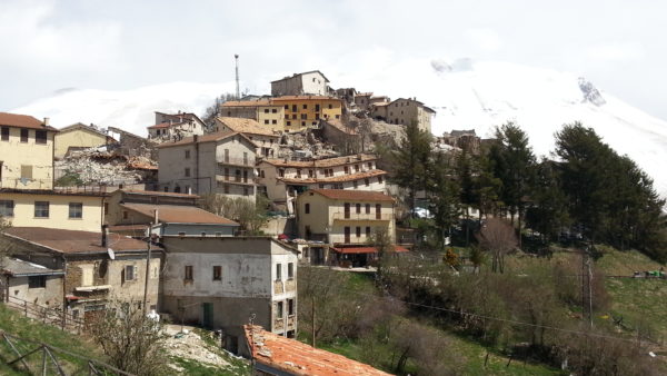 Castelluccio nach dem Erdbeben