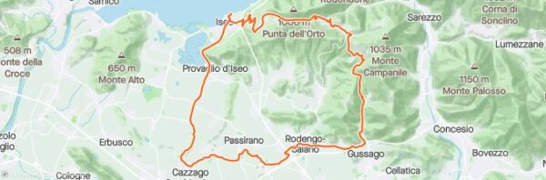 Radtouren am Lago d'Iseo