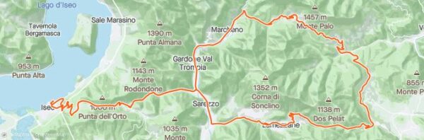 Radtouren am Lago d'Iseo