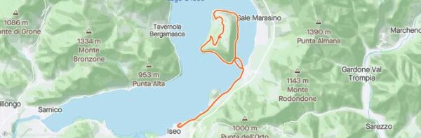 Radtouren am Lago d'Iseo